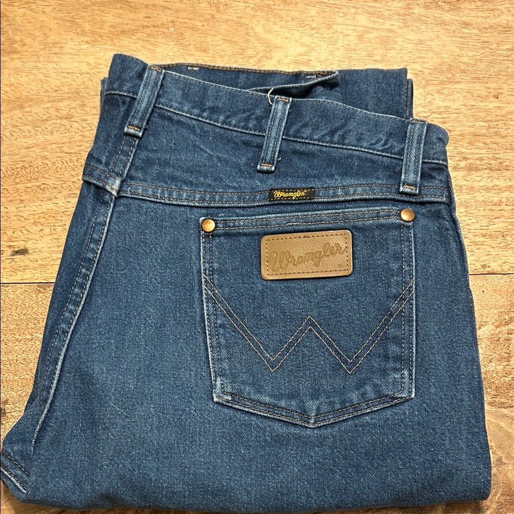 Wrangler Men's Relaxed Fit Denim Jeans